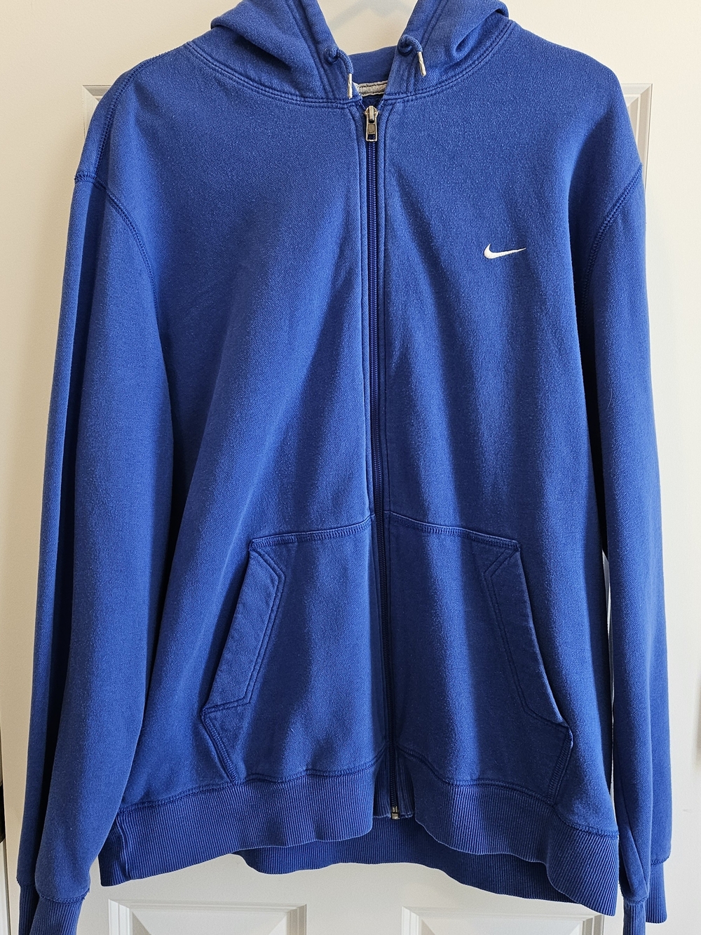 Nike Men's Blue Full-Zip Hoodie